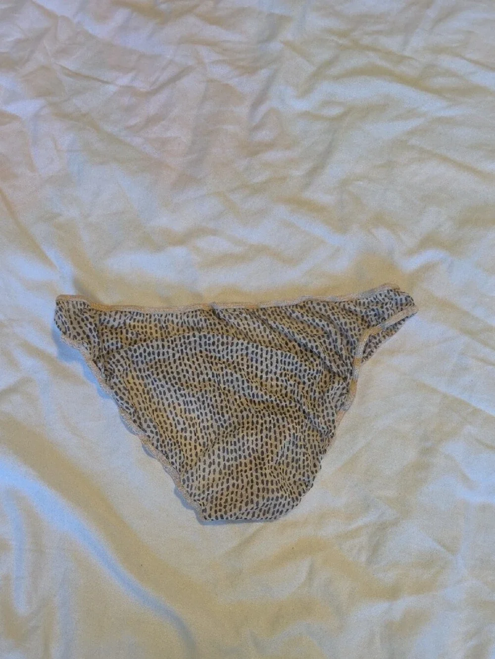 Victoria's Secret Vintage Champagne and Navy Babydoll & Bikini Set